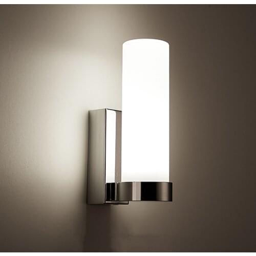 Nordic Modern Wall Lamp Modern Glass Wall Light For Living Room Bedside Bedroom Stairs Led Light Bathroom Fixtures Mirror Light
