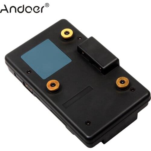 Andoer A-GP-S V-Mount Battery Converter Plate to Gold for Sony Battery to Camera A-GP-S