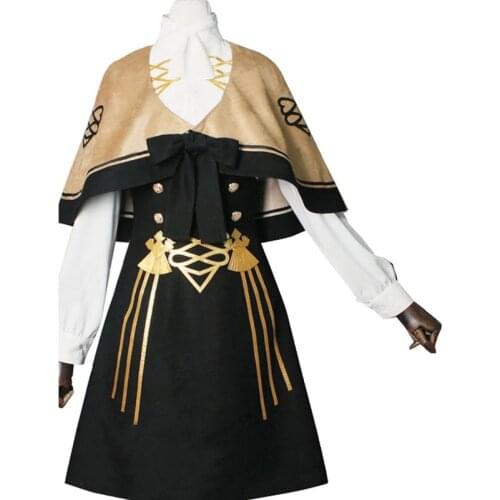 Fire Emblem Three Houses Hilda Edelgard Fancy Battle Stage Girls Cosplay Costume Adult Outfit