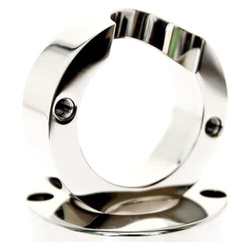 Torture Devices BDSM Stainless Steel Ball Stretcher Bondage Ball Scrotal Fixture Ball Lock Extreme Chastity Device