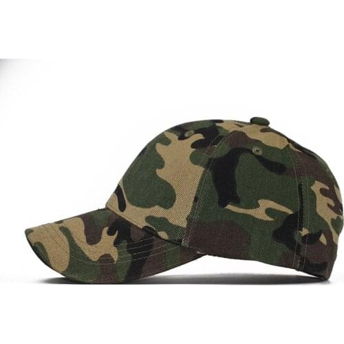 Outdoor Camping Hiking Trekking Adjustable Hat Summer Men Camouflage Tactical Army Baseball Caps Sports Sun-Proof Casual Hat