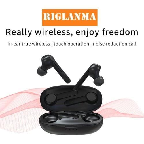 RIGLANMA X7 TWS Wireless Earbuds F9-5 tws Bluetooth earphone Touch Control 5.0 in-Ear Wireless Headsets with High Definition Mic