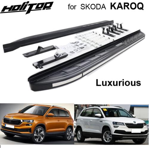 HOT side bar running board side steps for SKODA KAROQ 2017-2020.from ISO9001 excellent factory, very popular in China