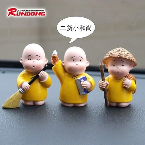 Rundong car ornaments second-class monk car interior accessories set price R-8802