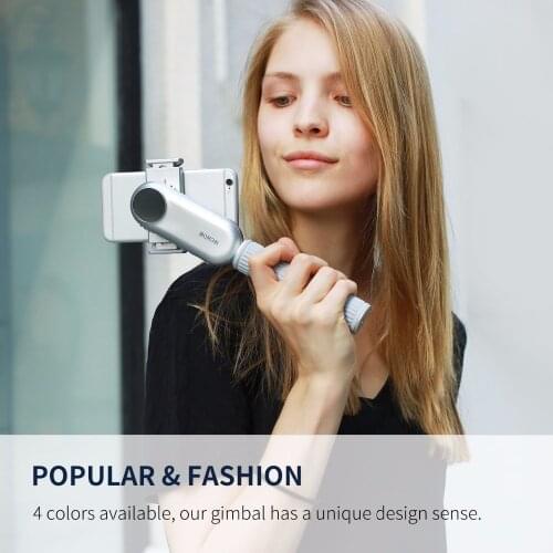 Wewow Fancy Pro Smartphone Mobile Handheld LED Light Gimbal Stabilizer Wholesale