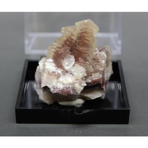 100% natural Calcite mineral specimen stones and crystals healing crystals quartz gemstones box size 5.2cm