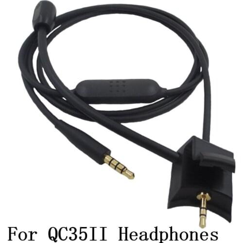 43.31in Length Spare Part Microphone Compatible with QC35II Headphones Small Props Replace Parts Gaming System Prop