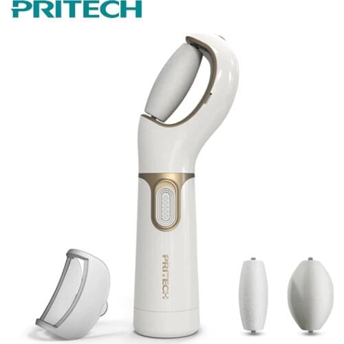 2018 Pritech Electric Pedicure Machine Callus Remover Washable Dead Skin Remover Sawing File For Heels Gentle Foot Care Tool