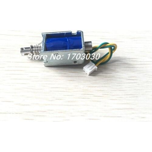 DC24V Push Pull Open Frame Solenoid Electromagnet 6mm Stroke 50gf Force