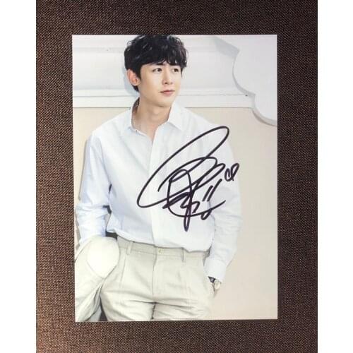 Hand signed Nichkhun Khun autographed photo 5*7 K-POP autograph in ink 079FA4