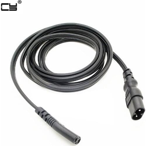 C7/C8 Power "8" Figure Adapter Converter cable,European IEC320 C7 Female to C8 Male Plug Extension Cord cable 30cm-500cm