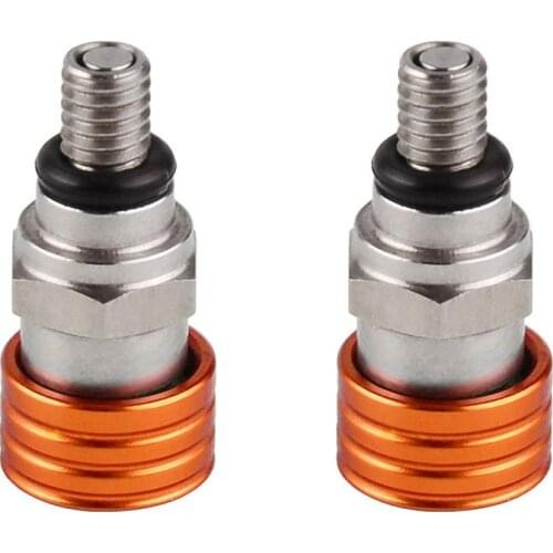 4PCS M4x0.7 Fork Air Pressure Bleeder Relief Valves Set For K.TM 50 150 200 250 350 400 450 500 525 530 EXC SX SXF XC XCW MXC
