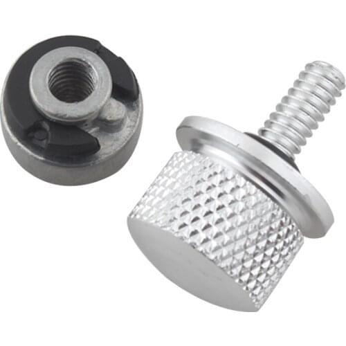 Motorcycle Chrome Billet Aluminum Nut Kit Seat Bolt Kit Fits For Harley Touring Sportster1200 883 Iron 883 Forty Eight 1996-2017