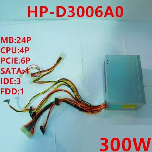 New PSU For HP 300W Power Supply HP-D3006A0