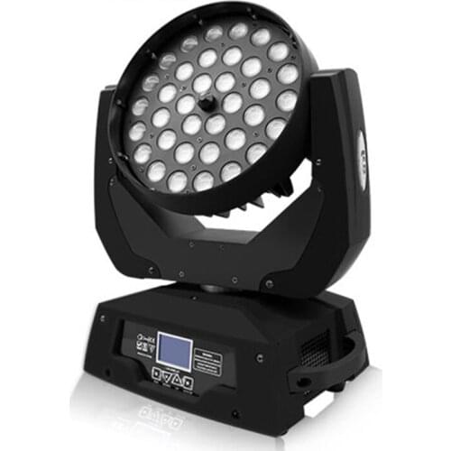 Professional Focus Stage Light Dj Led RGBW Moving Head Zoom Angle Large For Club Bar Party Performance 36pcs 10W Cree Led Lamp