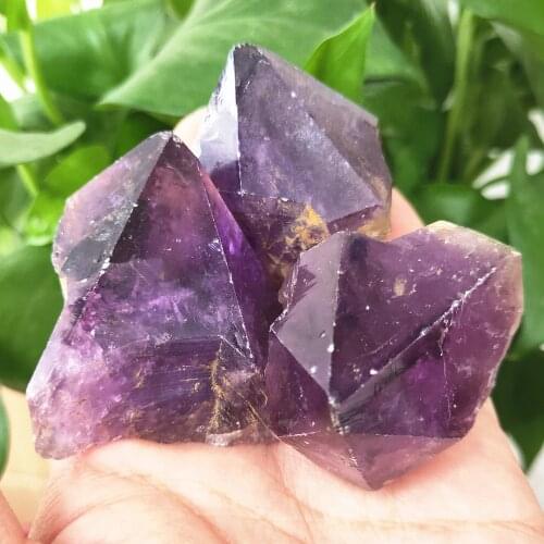Raw Ametist Mineral Natural Rough Amethyst Crystal Quartz Stone Healing 1-5pcs