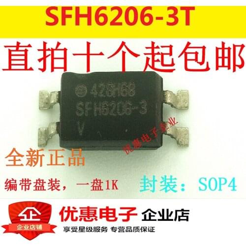 10PCS SFH6206-3 SFH6206-3T SMD SOP4 new original