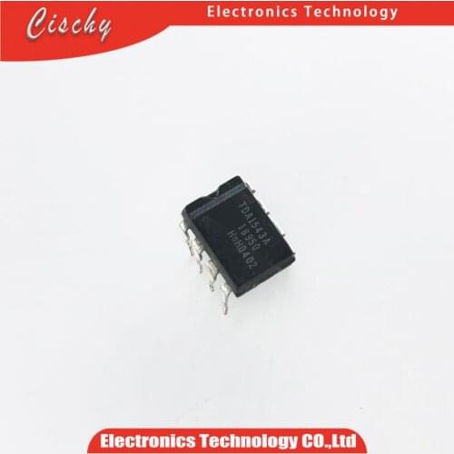 10PCS/lot TDA1543 DIP8 TDA1543A DIP-8 original In Stock