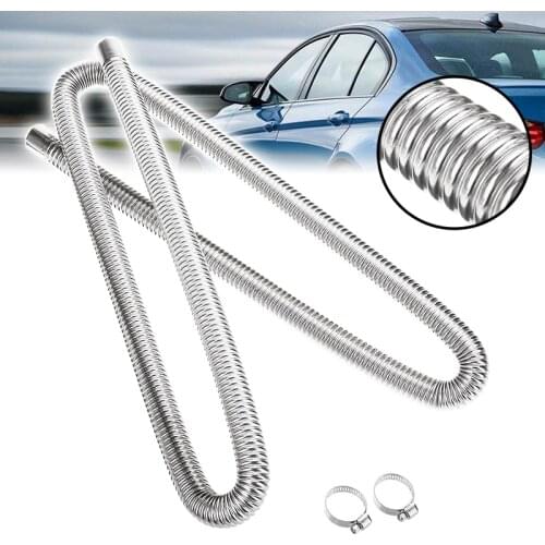 200cm Stainless Steel Air Parking Heater Stainless Steel Exhaust Pipe Tube Gas Vent for Air Diesels Parking Tank Car Heaters