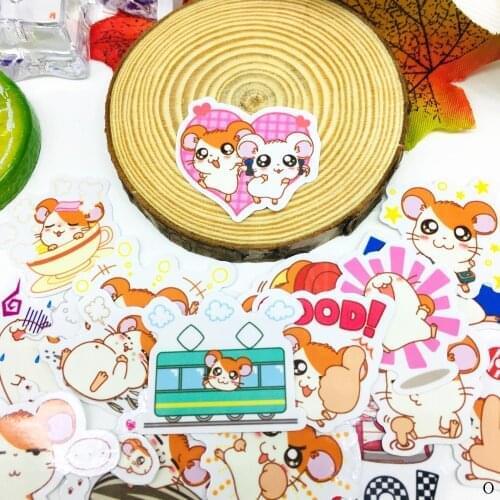 40 Pcs Anime cute mouse Cartoon Sticker Waterproof For book Laptop Moto Skateboard Luggage Guitar Furnitur Decal Toy Stickers