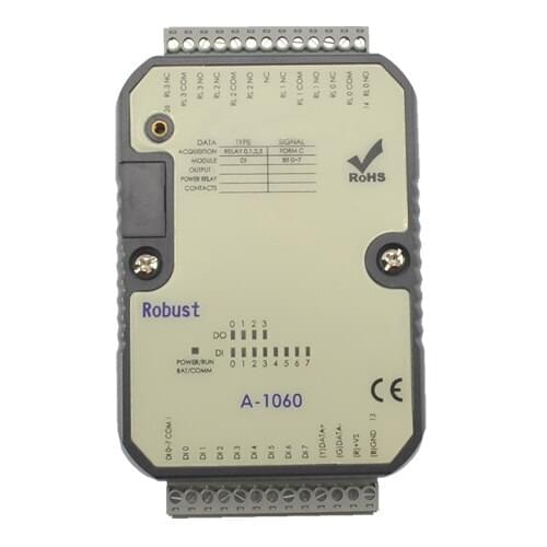 8DI 4DO Power Relay Modbus I/O Module (A-1060)
