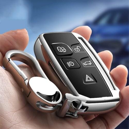 Car Key Case Cover TPU For Land Rover A9 Range Rover Sport Evoque Freelander 2 Jaguar XE XJ XJL XF C-X16 V12 Guitar F X Typ