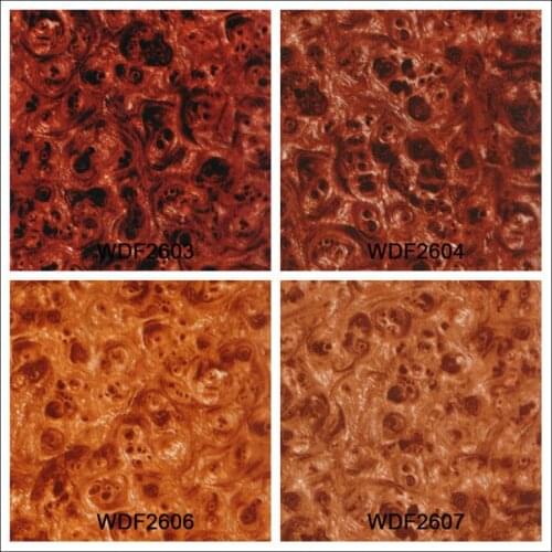 WW027 Decorative Material 1x50m wood effect transfer film water transfer printing film