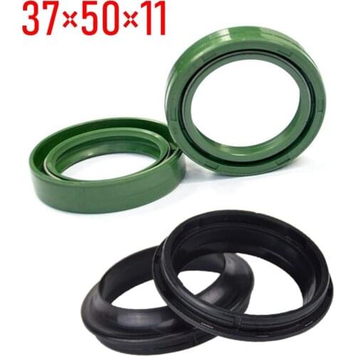 37x50x11mm Front Fork Damper Oil Seals For Honda CR80R CR85R CRF150R CRF230F CRF230L CRF230M CB250F 14-19 CBR250R 11-20