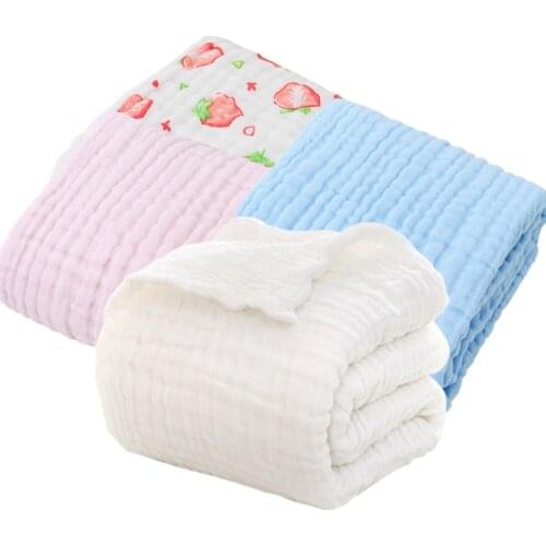 Baby bath towel six layers newborn baby quilt cotton baby products