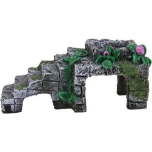 Hot Sale Turtle Terrace Climbing Platform Resin Crafts Fish Tank Decoration