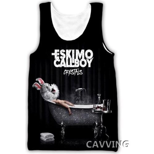CAVVING 3D Printed Eskimo Callboy Tank Tops Harajuku Vest Summer Undershirt Shirts Streetwear for Men/women