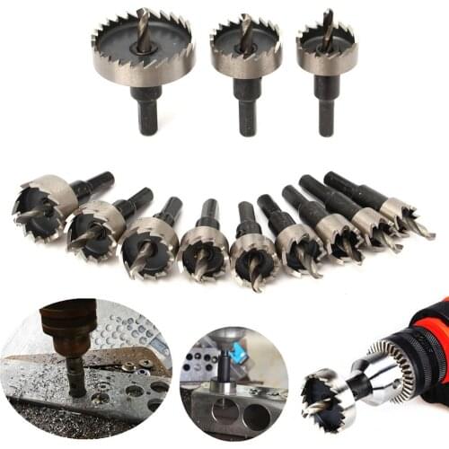 1pcs M35 12mm-65mm Carbide Tip HSS Hole Saw Drill Bit for Metal / Alloy / Iron / Stainless Steel Cutting Drilling Hole Opener