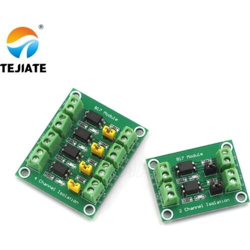 1PCS TEJIATE Optocoupler 817 Isolated Voltage Control Module Transistor Photoelectric Output Optical Isolator 2 4 Way