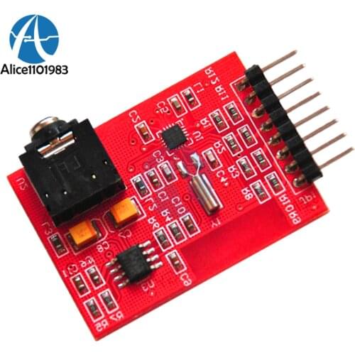 Si4703 RDS FM Radio Tuner Evaluation Breakout Board for Arduino AVR PIC ARM Detect RDS RBDS 3.5mm Audio Jack Module DIY KIT