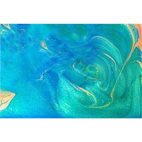 Blue Green Water Texture Backdrop Studio Photography Background Art Studio Prop