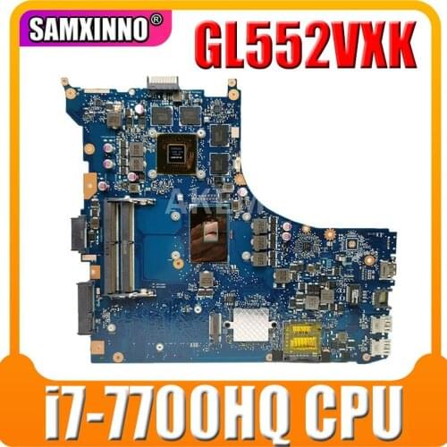 GL552VXK i7-7700CPU GTX950M Mainboard For ASUS ROG GL552VX GL552VW GL552V GL552 ZX50V Laptop Mainboard GL552VXK Motherboard test