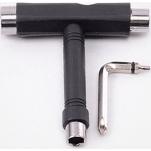 Skateboard Tools T Type Skate Scooter Skateboard Tools Kick Scooter Mini L Wrench Set Assemble Adjusting Tool Kit
