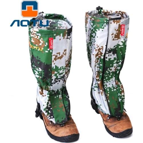 Outdoor Camouflage Snow Cover Mountaineering Ski Foot Cover Waterproof Anti Mosquito Shoe Cover 8902