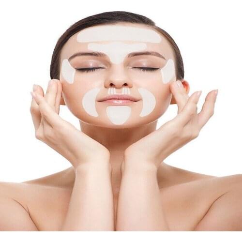 UONOFO16PC Silicone Forehead Stickers Patch Anti-Wrinkle Forehead Frown Lines Removal Face Repairing Anti-aging Forehead Lifting