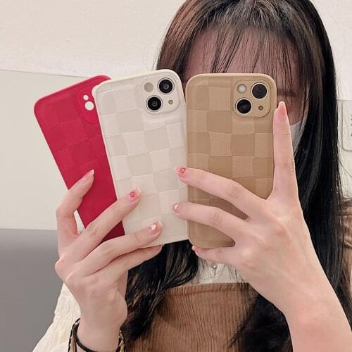 XFKHXR Leather Phone Cases