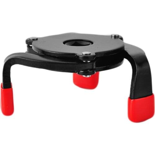1 Pcs One-way Three Jaw Non - Slip Filter Wrench Change Machine Oil Filter Wrench Universal Spanner Removal Tool
