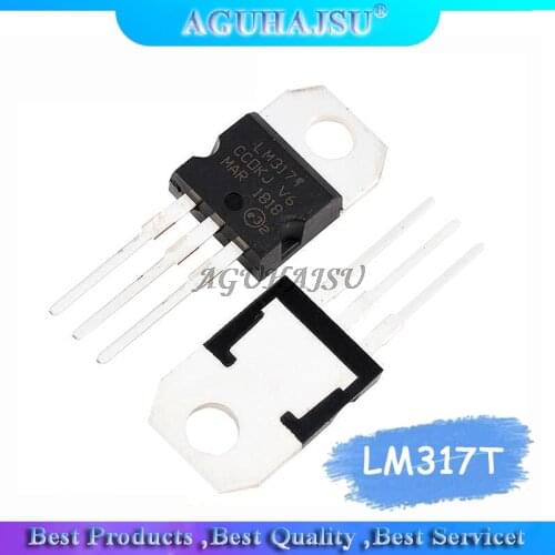 10PCS LM317T LM317 TO-220 TO220 Regulated triode Transistor new original