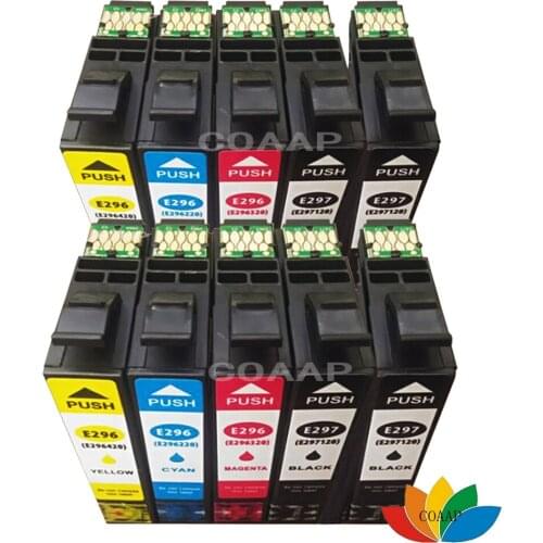 10 Compatible EPSON XP 431 231 241 Printer Ink Cartridges for T2971BK T2962C T2963M T2964Y 29XL