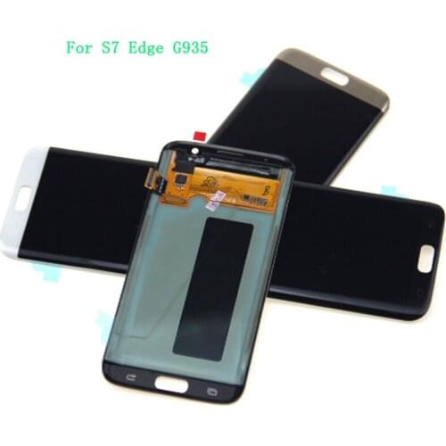 5.5 inch original lcd for Samsung Galaxy S7 edge G935 G935F LCD with shadow display digitizer replacement kit