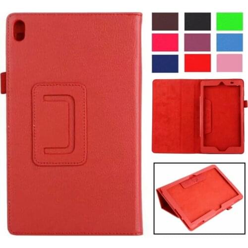 Case for Lenovo Tab 4 8 Plus TB-8704X TB-8704F TB-8704N Stand Cover Folio PU Leather Case for Lenovo Tab4 8 Plus Tablet Case
