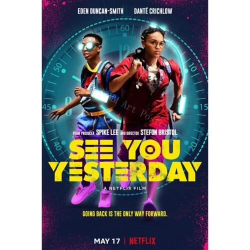 D1104 See You Yesterday Movie Classic Marvellous Silk Fabric Poster Art Decor Indoor Painting Gift