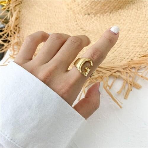 DOUVEI Women's Gold Rings