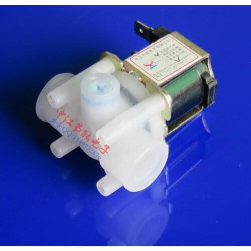 2PCS Electromagnetic valve Electric teapot Drinking fountains Normally closed enter water solenoid valve G1/4 DC12V 0.8MPa 5W