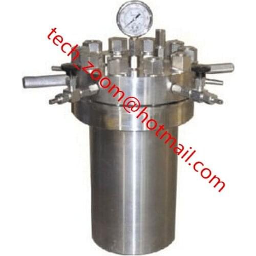 Pressure Hydrothermal Autoclave Reactor 500ml 22Mpa 380, customizable High te