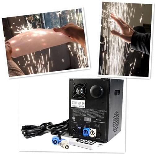 Cold Spark Machine Dmx Remote Firework Fountain Stage Wedding Party Show Wireless Pyrotechnic Firing System Celebration 600w DJ